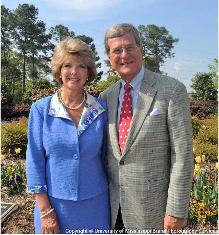 Patricia and former U.S. Sen. Trent Lott