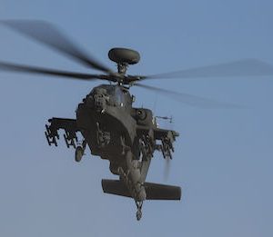 An AH-6E Apache Helicopter