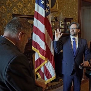 Jon Parrish Peede Sworn In as Chairman of the National Endowment for the Humanities
