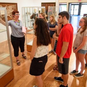 Educational programming has been an important part of the mission of the University of Mississippi Museum since its opening in August 1939. The museum is celebrating its 80th anniversary this month. Photo by Robert Jordan