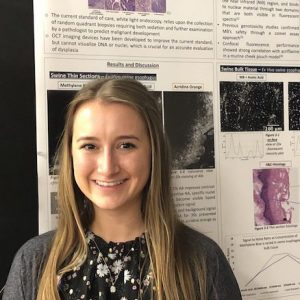 Mallory Loe, a graduate of the UM Sally McDonnell Barksdale Honors College, completed a research fellowship with the HST-Wellman Summer Institute for Biomedical Optics. Submitted photo