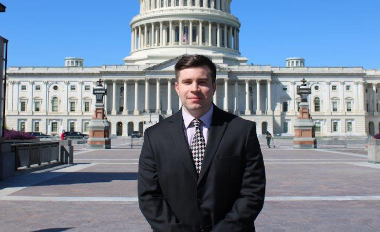 Kaleb Digby, a 2017 UM graduate, has been dedicated to serving his country since his freshman year at Ole Miss. He works for the U.S. Army and on Capitol Hill. Submitted photo