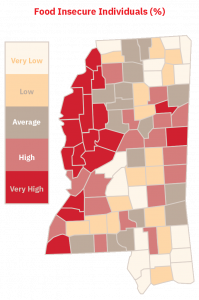 Food Insecurity Map