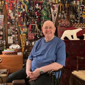 Colby Kullman was a collector of both things and of friends. "He touched thousands and thousands, always remembered who helped and supported him, and he always gave back," said Richard Herzog, of his father, pictured here in his home office.