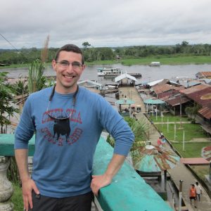 UM professor Stephen Fafulas is continuing his study of Spanish dialects in the Loreto area of the Peruvian Amazon this summer, thanks to a National Endowment for the Humanities stipend. He is using data he collected during a 2011 visit to the region. Submitted photo