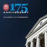 The university will celebrate 175 years of educating students and serving the state and nation at 1 p.m. Nov. 6 in front of the Lyceum. Photo by Kevin Bain/Ole Miss Digital Imaging Services