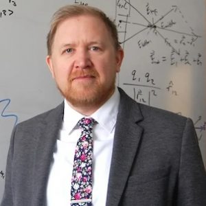 Gavin Davies, UM assistant professor of physics